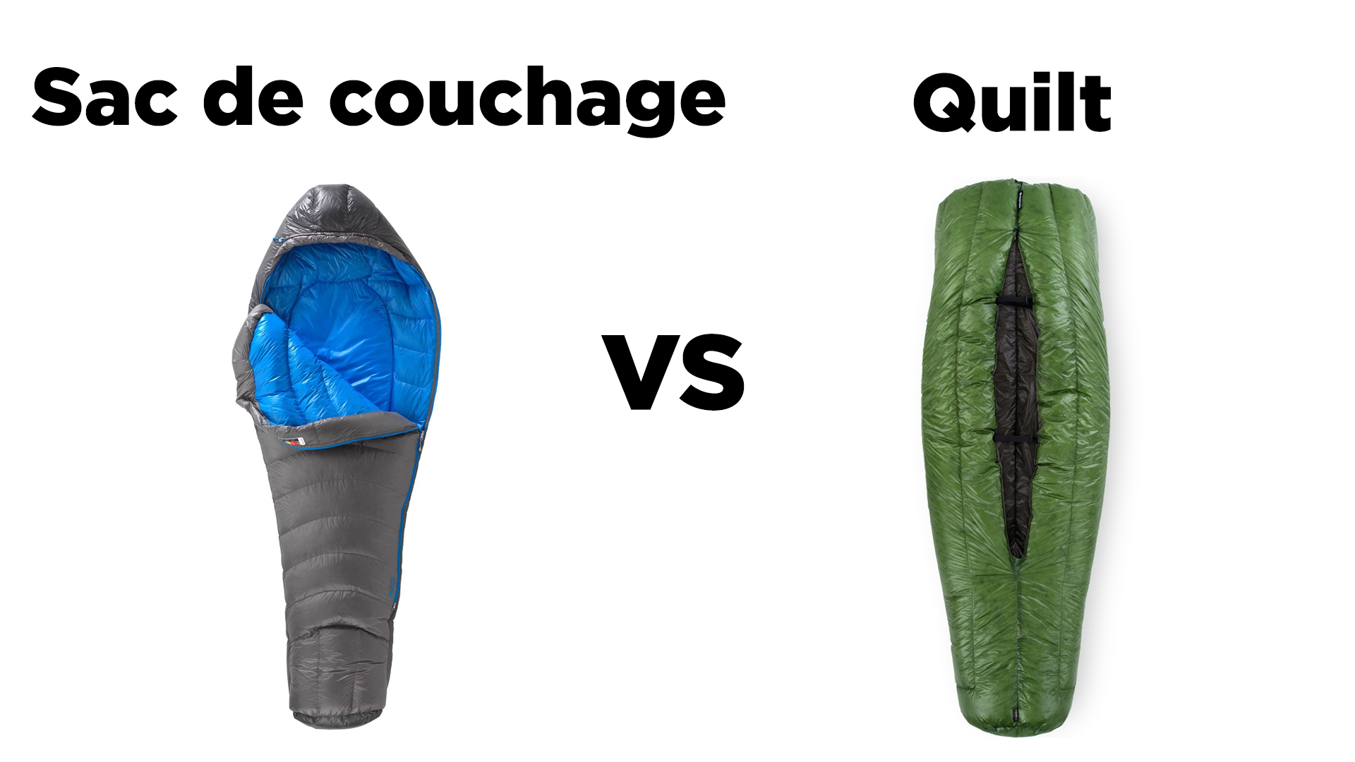 Read more about the article Sac de couchage VS Quilt